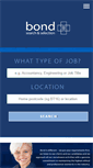 Mobile Screenshot of bondselection.com
